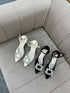Women Rhinestone Pointed Toe Heel